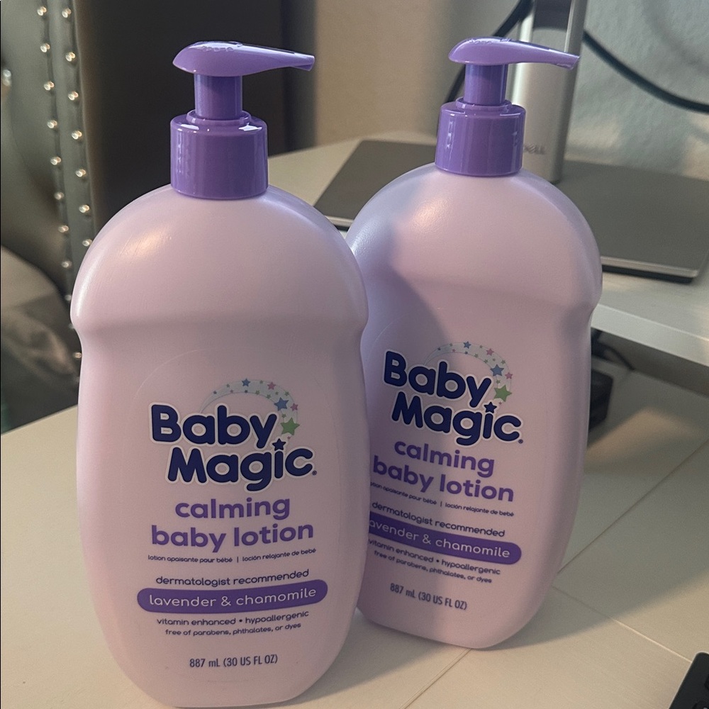 2pk 30oz Baby Magic Calming Baby Lotion - Lavender